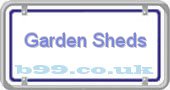 b99.co.uk garden-sheds