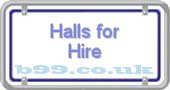 b99.co.uk halls-for-hire