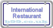 b99.co.uk international-restaurant