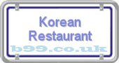 b99.co.uk korean-restaurant
