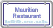 b99.co.uk mauritian-restaurant