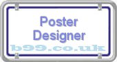b99.co.uk poster-designer