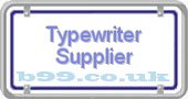 typewriter-supplier.b99.co.uk