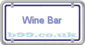 b99.co.uk wine-bar