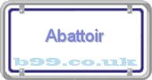 abattoir.b99.co.uk