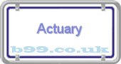 b99.co.uk actuary