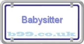 b99.co.uk babysitter
