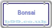 b99.co.uk bonsai