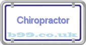 b99.co.uk chiropractor