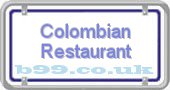 b99.co.uk colombian-restaurant