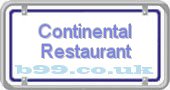 b99.co.uk continental-restaurant