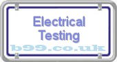 b99.co.uk electrical-testing