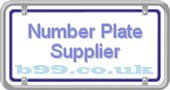 number-plate-supplier.b99.co.uk