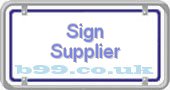 b99.co.uk sign-supplier