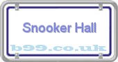 snooker-hall.b99.co.uk